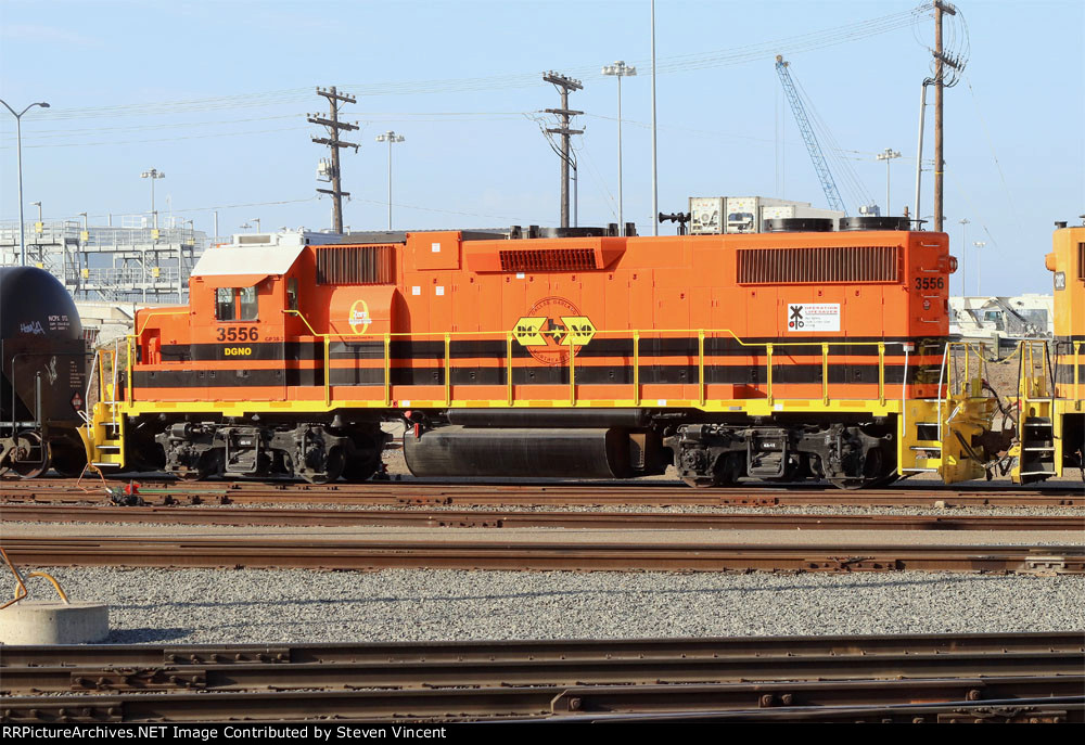 G&W ex GMTX GP38-2 DGNO #3556 is assigned to the San Diego & Imperial Valley RR.